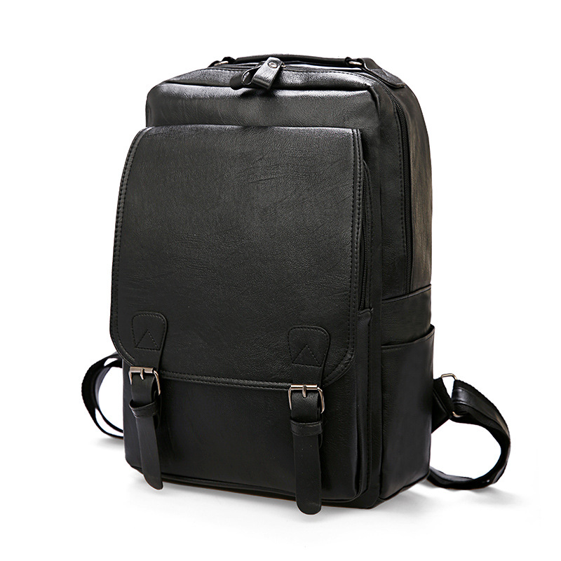 Business Backpack Brief - Custom Logo Pu Backpack For Men