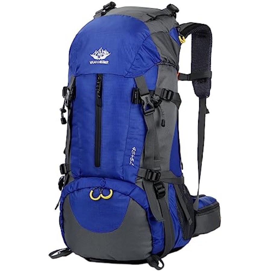 Rain Cover Backpack - 50L Hiking Backpack Men Camping Backpack