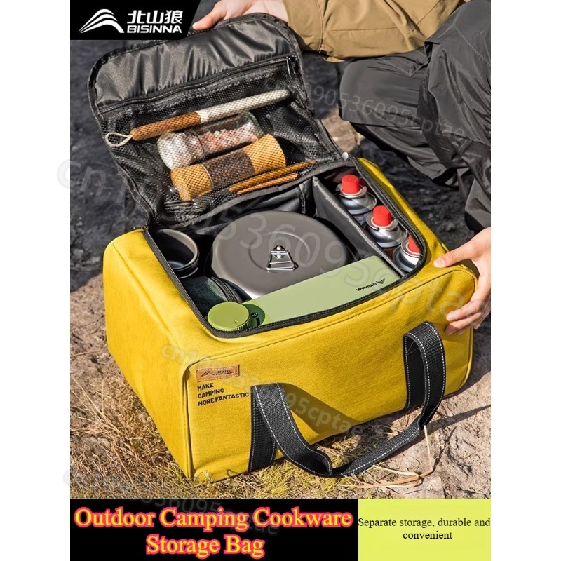 Foldable Backpack Small - Portable Camping Cookware Set Lightweight Outdoor