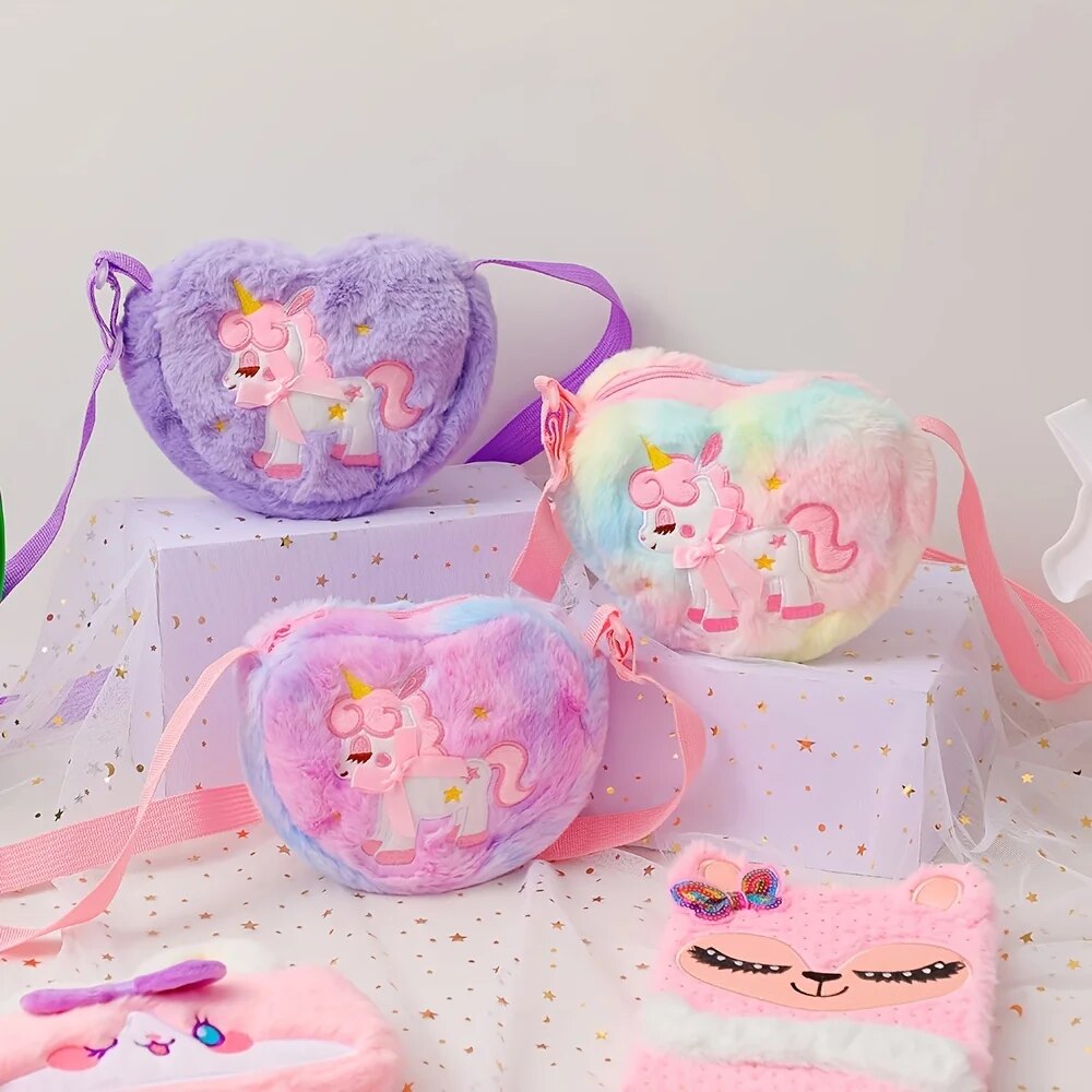 Cute Unicorn For Girls Plush H – Mini Backpack Purse Bewertung und Preis