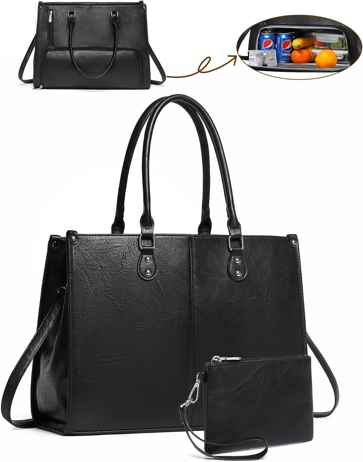 2 in 1 Laptop Tote Bag with In – Laptop Backpack 15.6 Bewertung und Preis