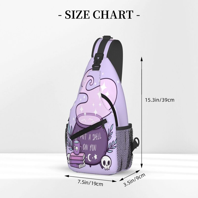 Custom Witch Cauldron Sling Ch – Sling Backpack Shoulder Bewertung und Preis