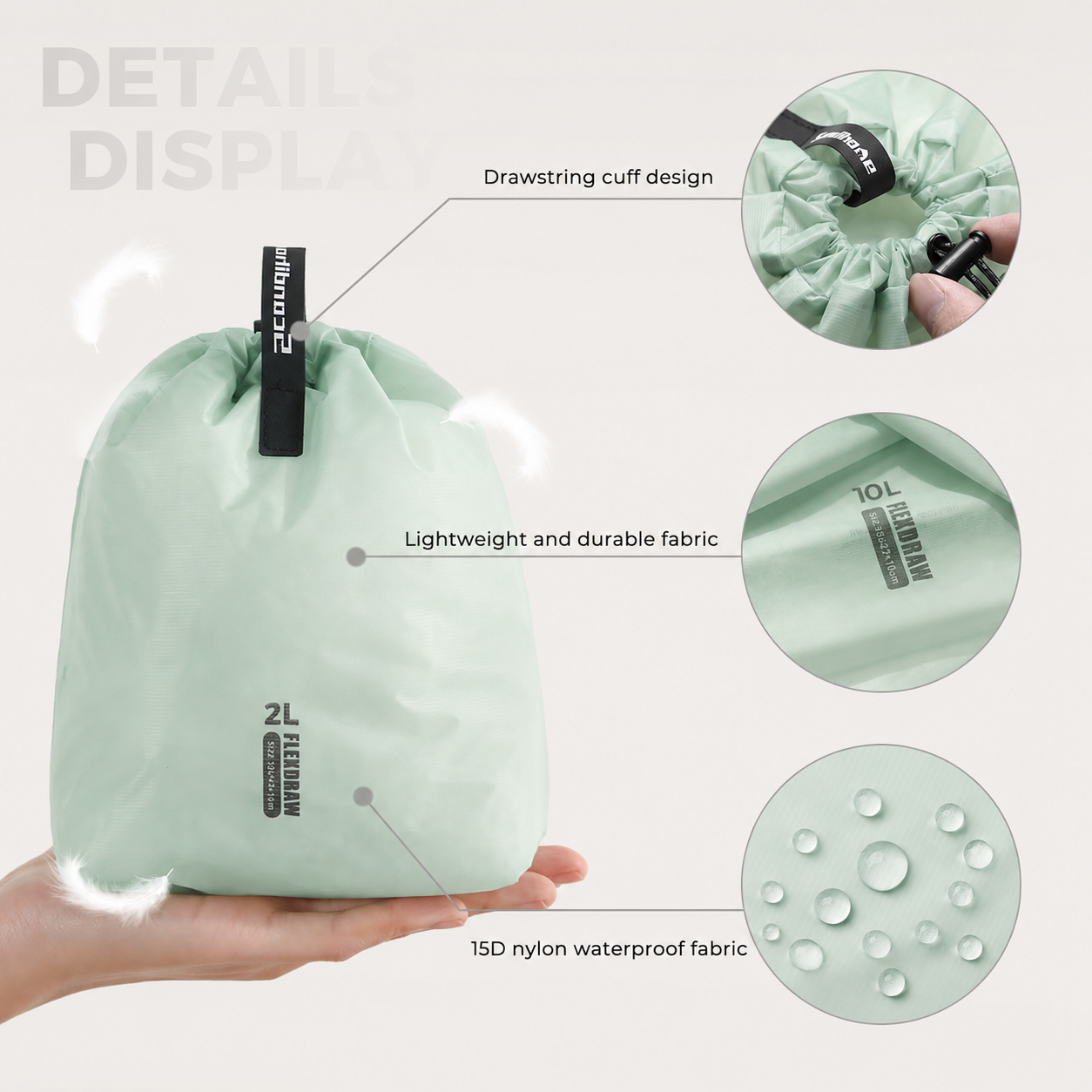 Large Capacity Waterproof Stor – Hiking Backpack Waterproof Bewertung und Preis
