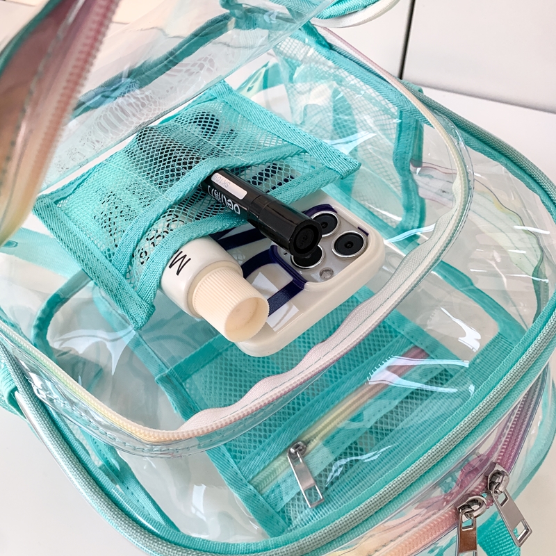 PVC Transparent Zipper Large C – Fashion Backpack Women Bewertung und Preis
