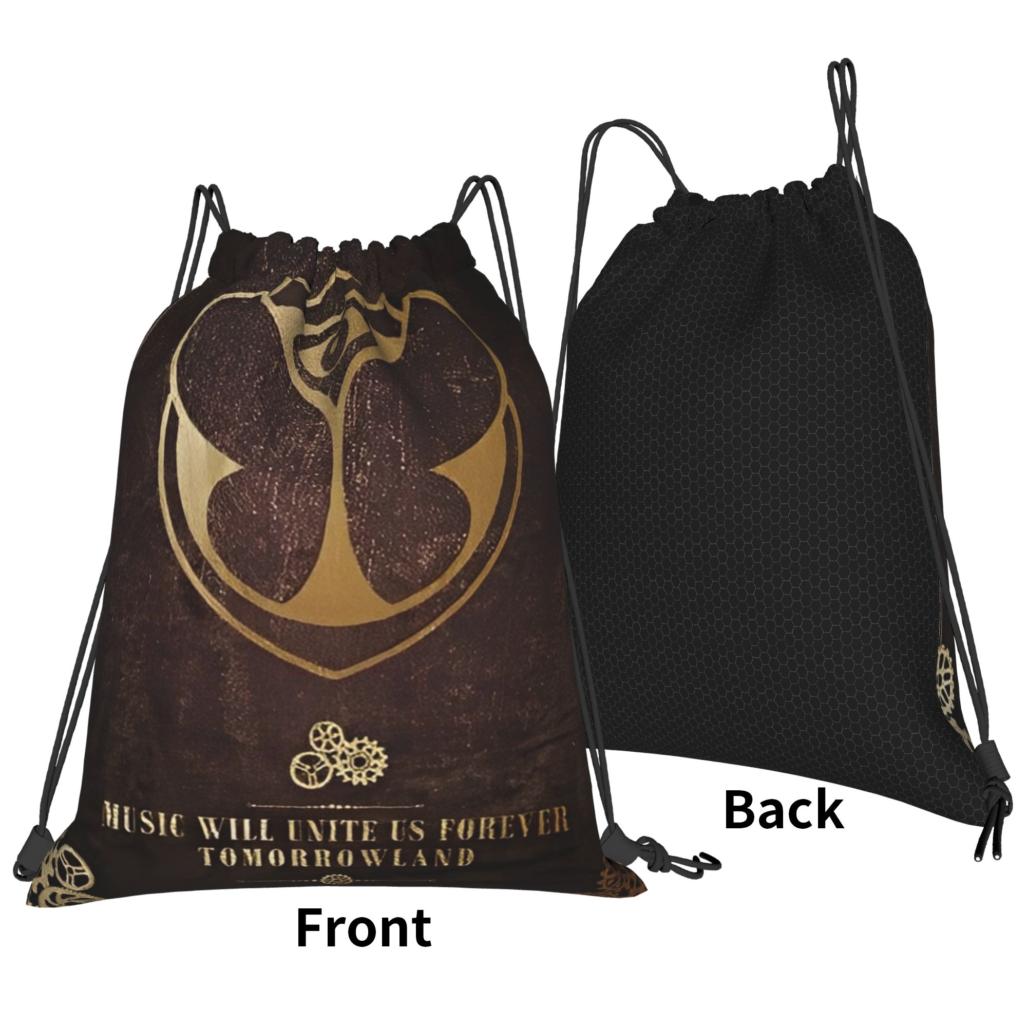 Tomorrowlands  Drawstring Bags – Drawstring Gym Bag Bewertung und Preis