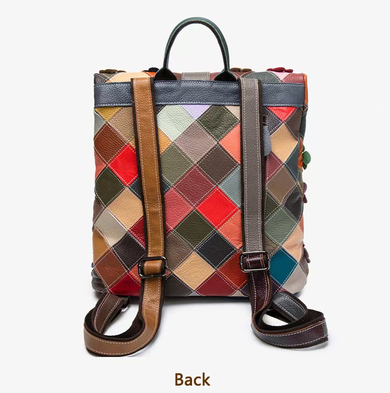 Vintage Women Genuine Leather  – Fashion Backpack Women Bewertung und Preis