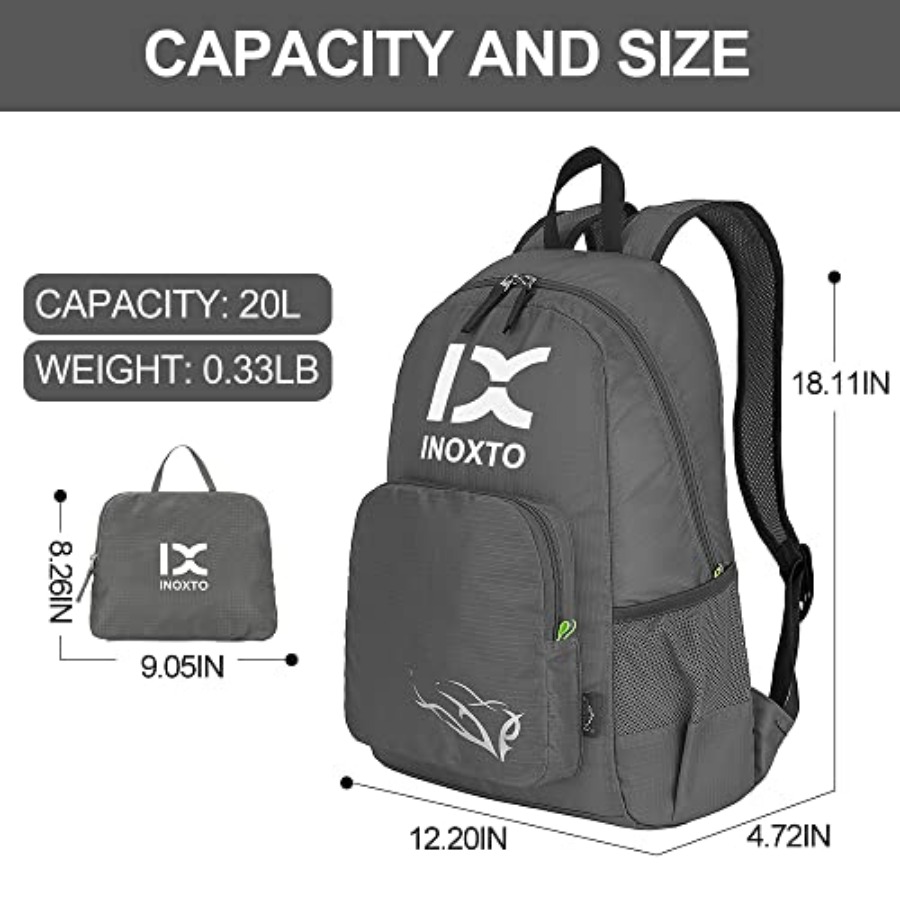 INOXTO 20L Lightweight Hiking  – Foldable Backpack Small Bewertung und Preis