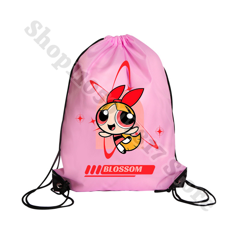 Kawaii The Powerpuffs Girls Ca – Drawstring Gym Bag Bewertung und Preis