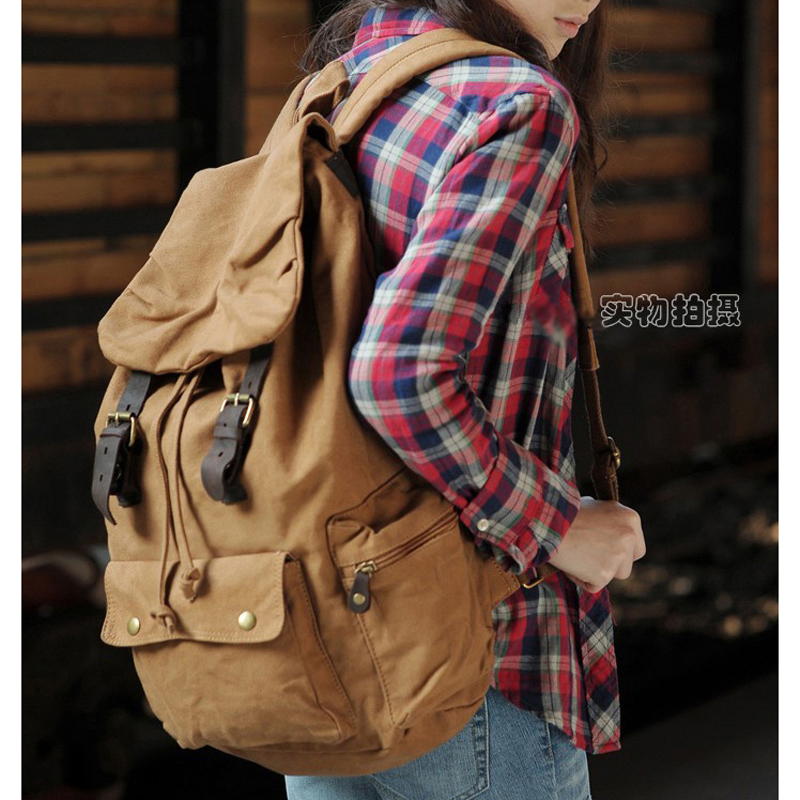 Fashion New Military Canvas Ba – Rucksack Military Style Bewertung und Preis