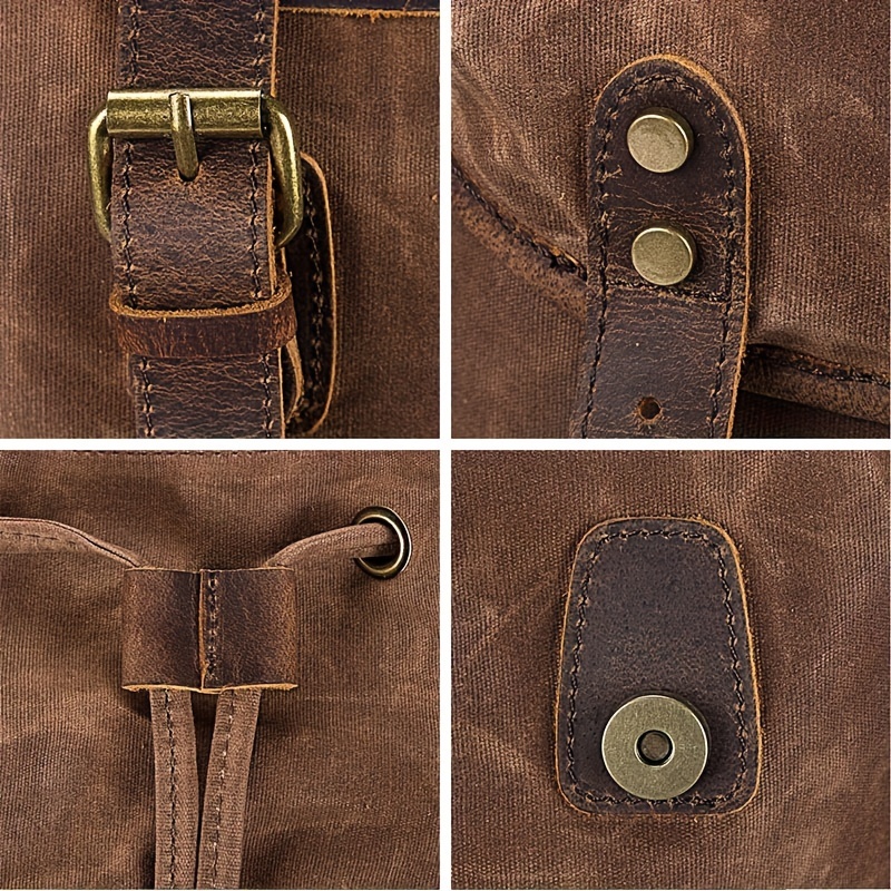 Vintage Men'S Leather Backpack – Leather Backpack Vintage Bewertung und Preis