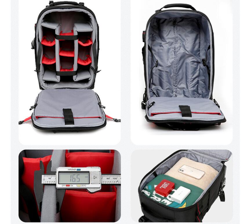 Travel Trolley bag for camera  – Laptop Backpack 15.6 Bewertung und Preis