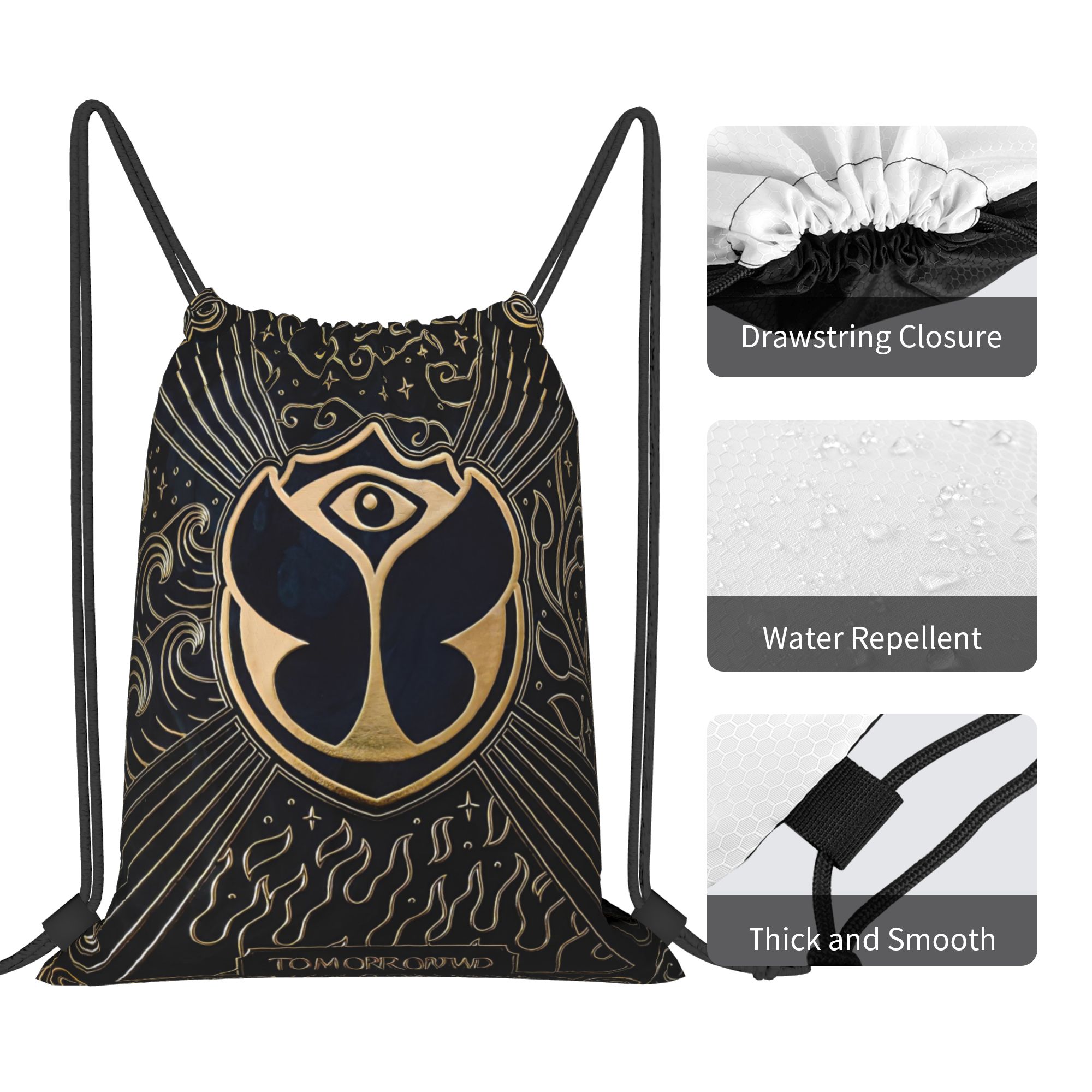 Tomorrowlands  Drawstring Back – Drawstring Gym Bag Bewertung und Preis