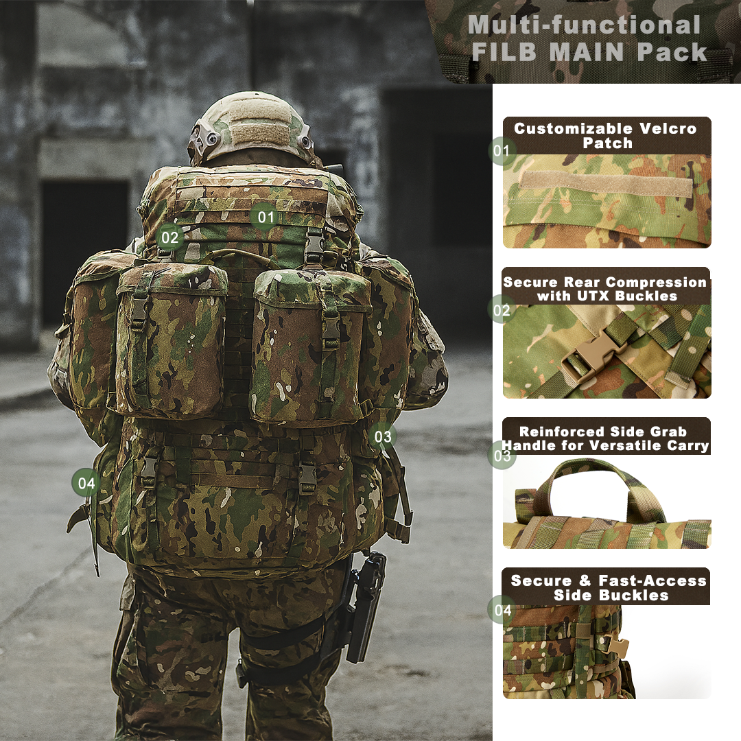 USMC FILBE Main Pack – OCP Cam – Rucksack Military Style Bewertung und Preis