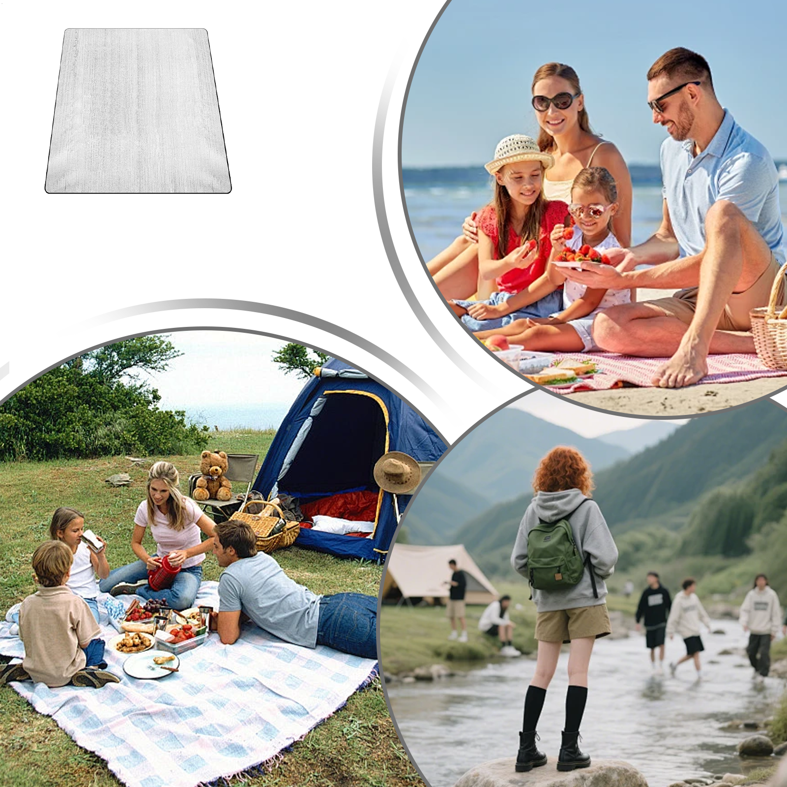 Sleeping Mat Camping 6.5x6.5ft – Hiking Backpack Waterproof Bewertung und Preis