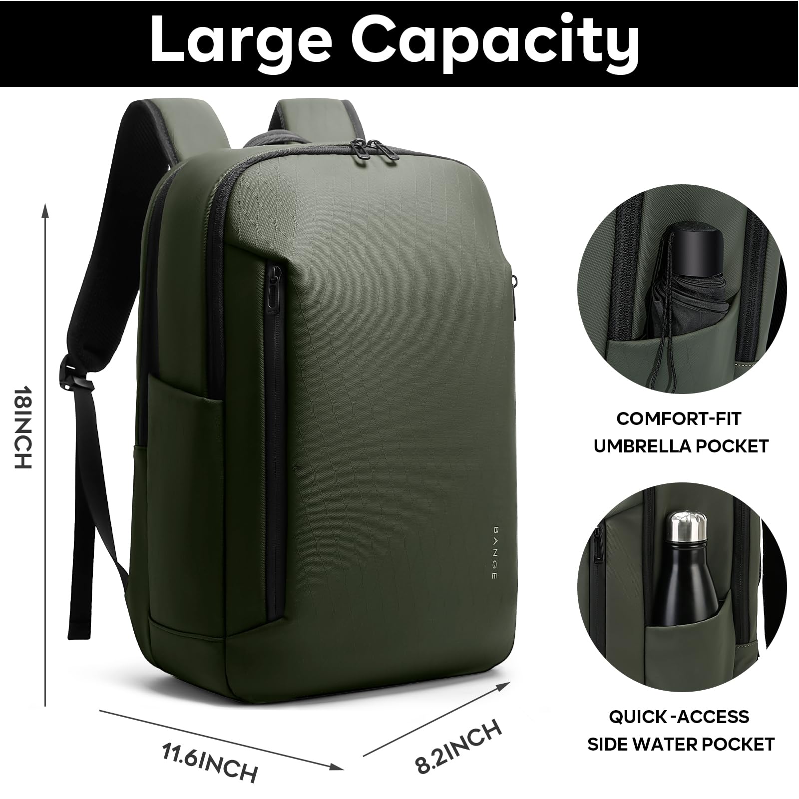 BANGE Fashion Simple Design Wo – Laptop Backpack 15.6 Bewertung und Preis