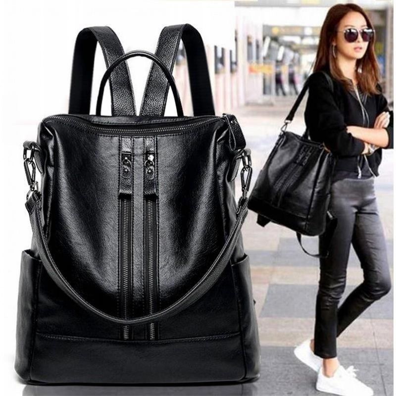 Women Soft Leather Backpack Sc – Canvas Backpack Casual Bewertung und Preis