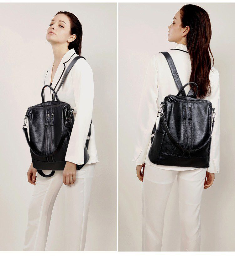 Women Soft Leather Backpack Sc – Canvas Backpack Casual Bewertung und Preis