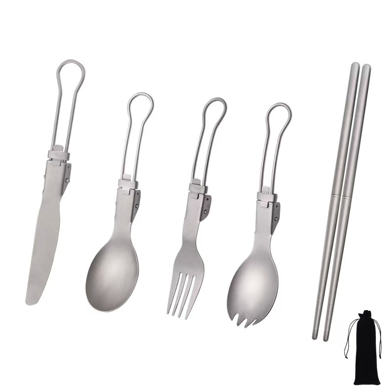 Titanium Foldable Utensil Set  – Foldable Backpack Small Bewertung und Preis