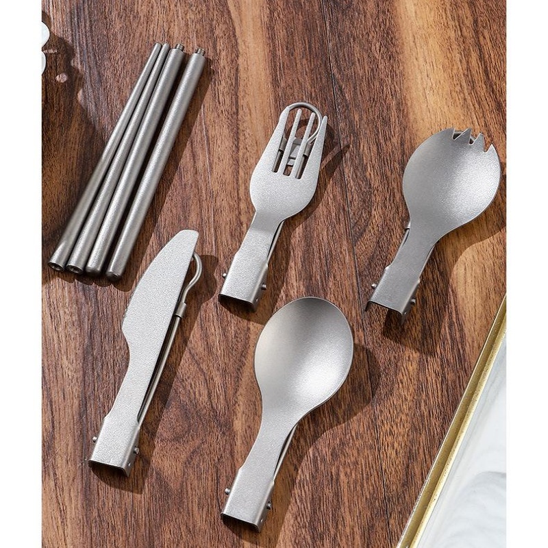Titanium Foldable Utensil Set  – Foldable Backpack Small Bewertung und Preis