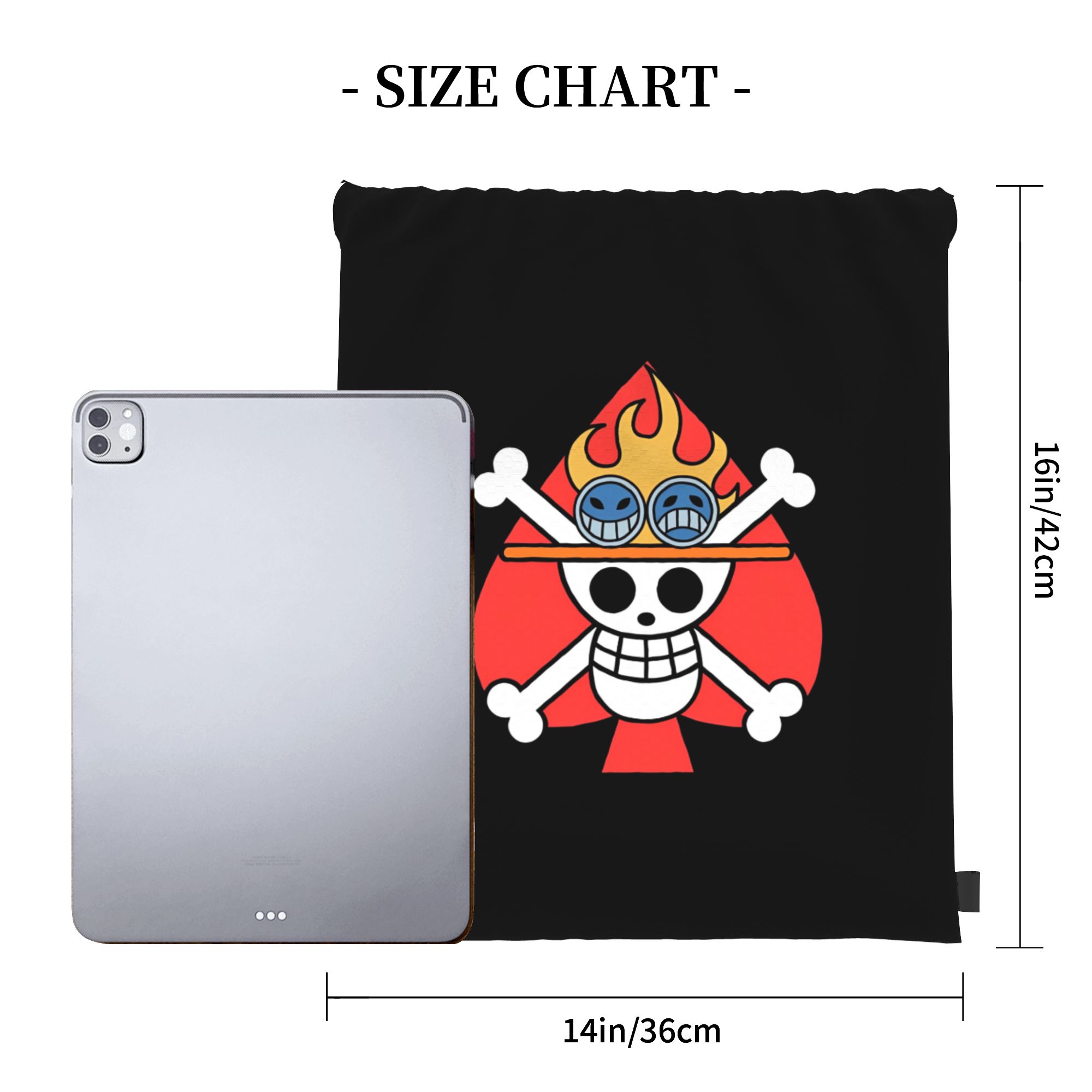 One Piece Flag ACE Drawstring  – Drawstring Gym Bag Bewertung und Preis