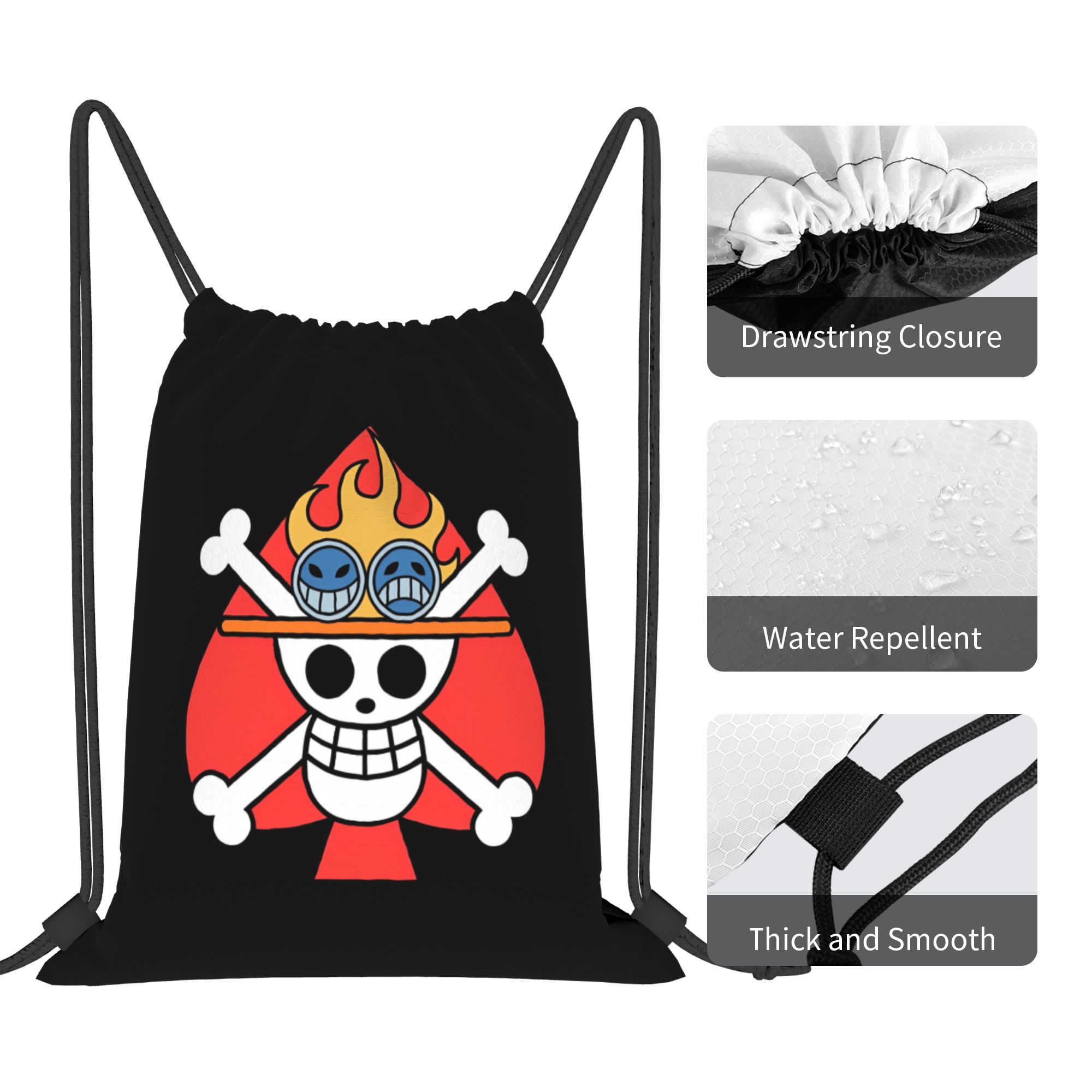 One Piece Flag ACE Drawstring  – Drawstring Gym Bag Bewertung und Preis