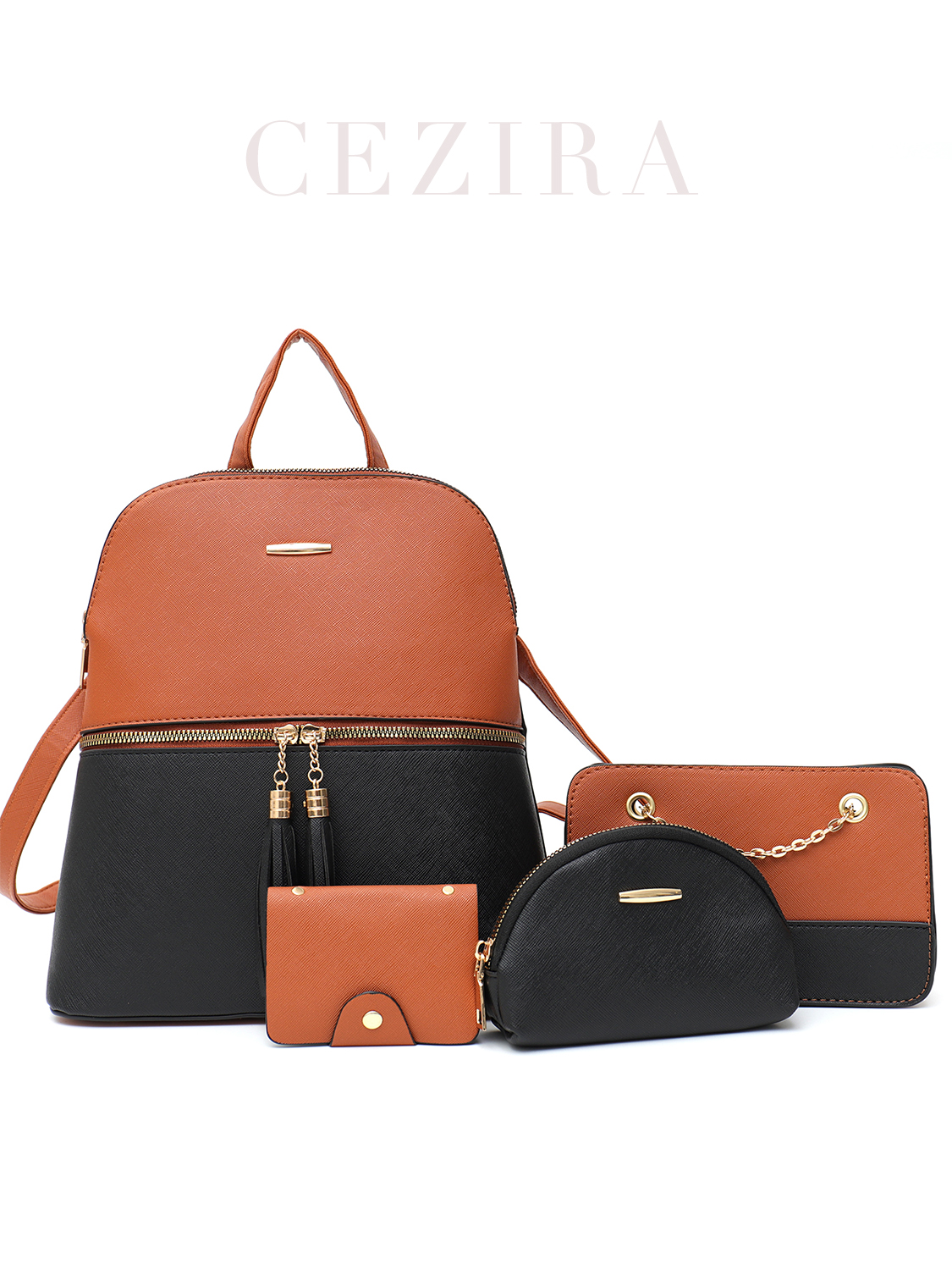 4 PCS Bags Set Women's Fashion – Mini Backpack Purse Bewertung und Preis