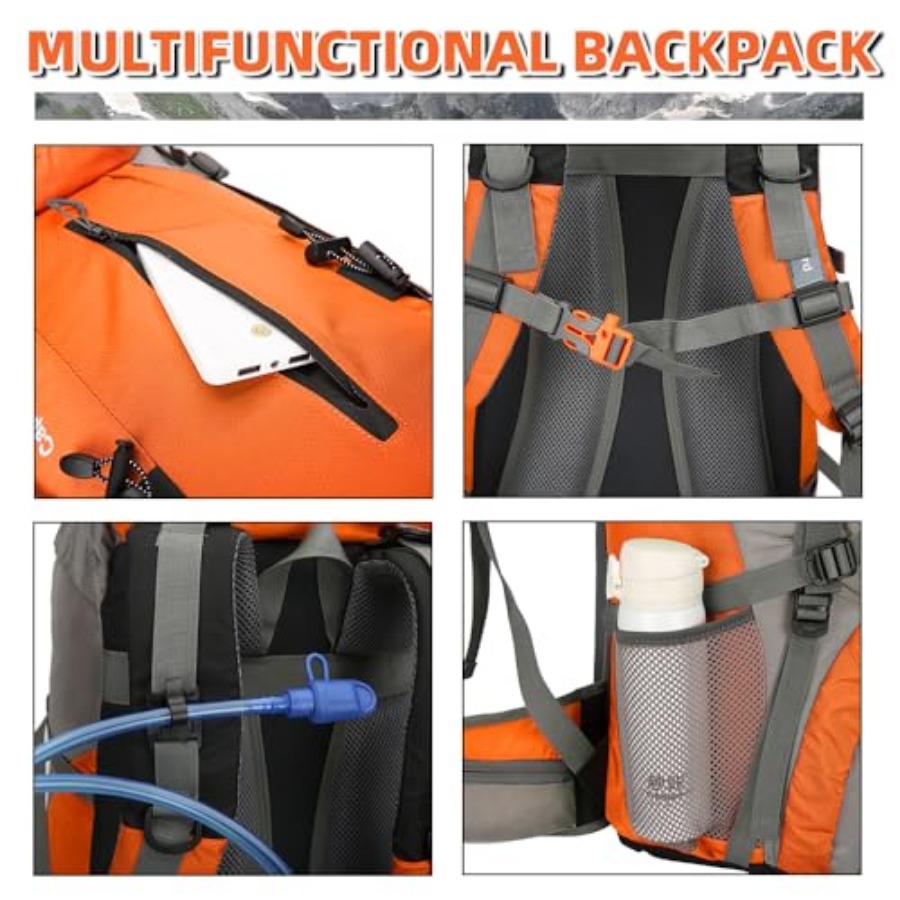70L Hiking Backpack with Rain  – Hiking Backpack Waterproof Bewertung und Preis