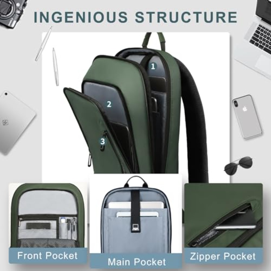 Backpack for Men Business Slim – Travel Backpack Anti Theft Bewertung und Preis