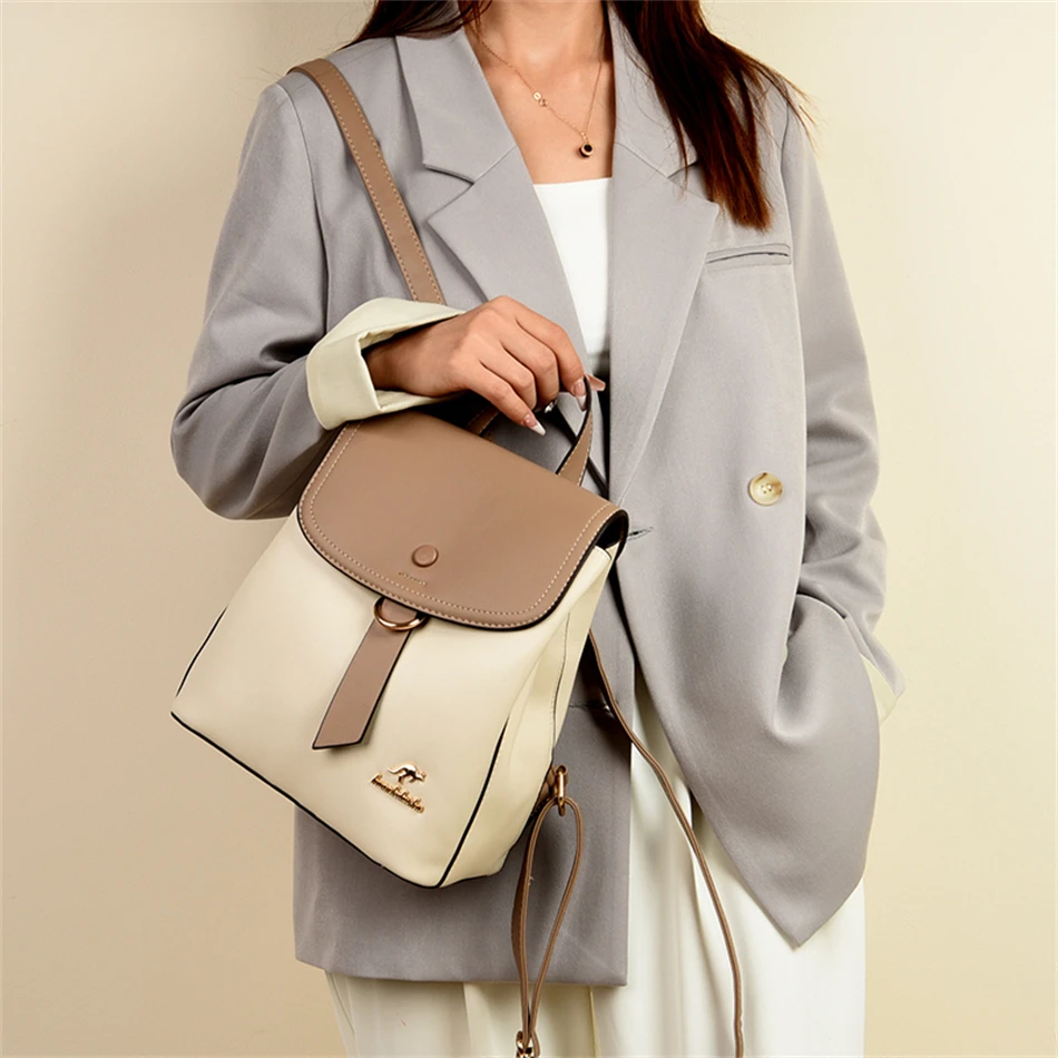 2024 High Quality Fashion Prin – Leather Backpack Vintage Bewertung und Preis