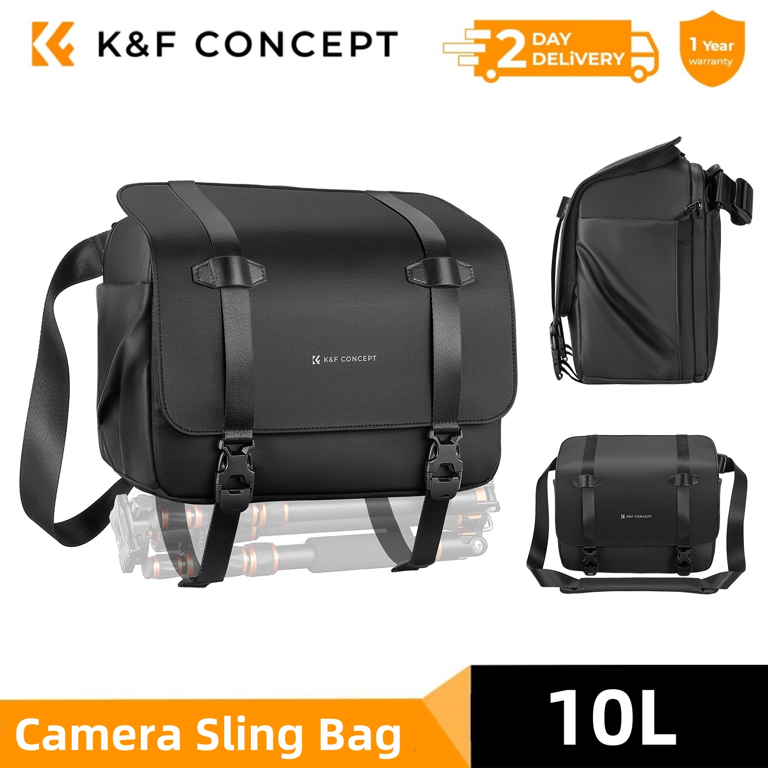 K&F CONCEPT 10L Camera Sling B – Rain Cover Backpack Bewertung und Preis