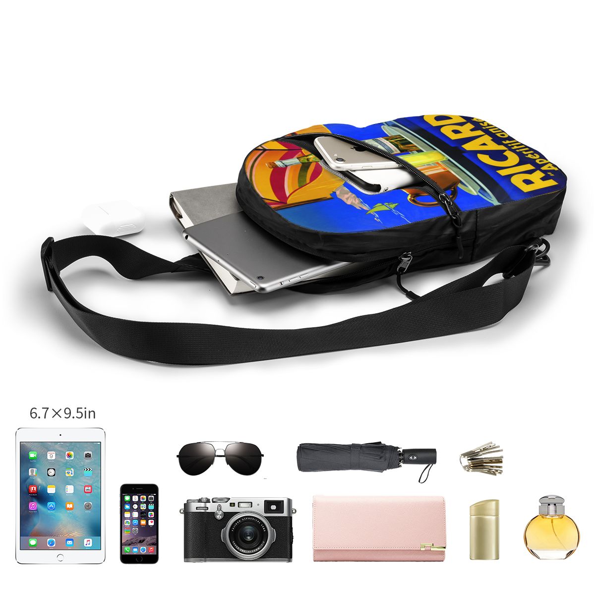 Custom Ricard Sling Chest Bag  – Sling Backpack Shoulder Bewertung und Preis