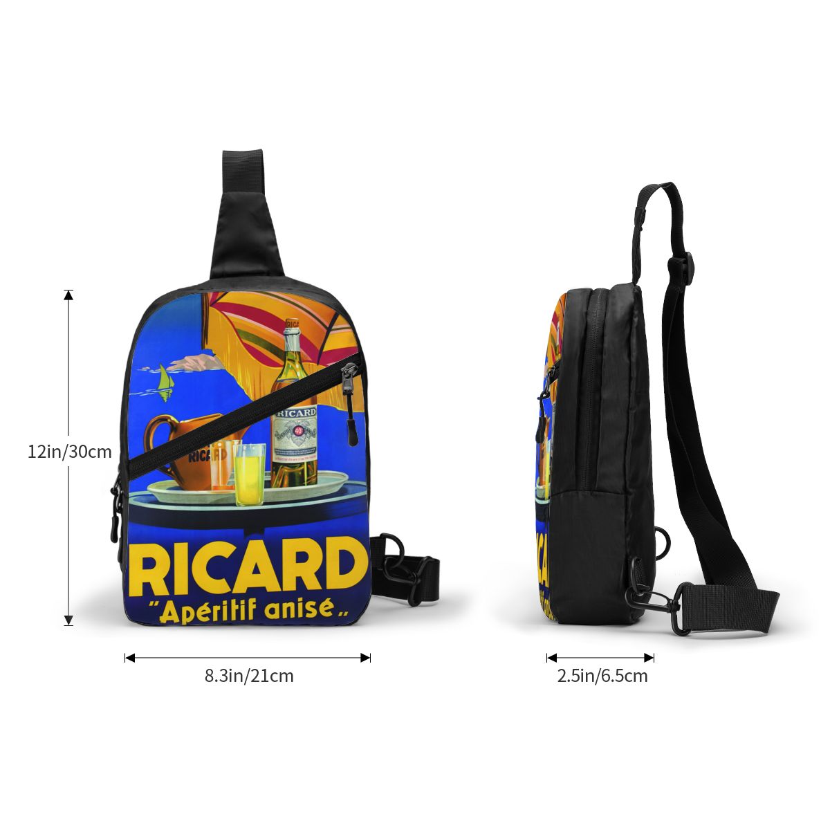Custom Ricard Sling Chest Bag  – Sling Backpack Shoulder Bewertung und Preis