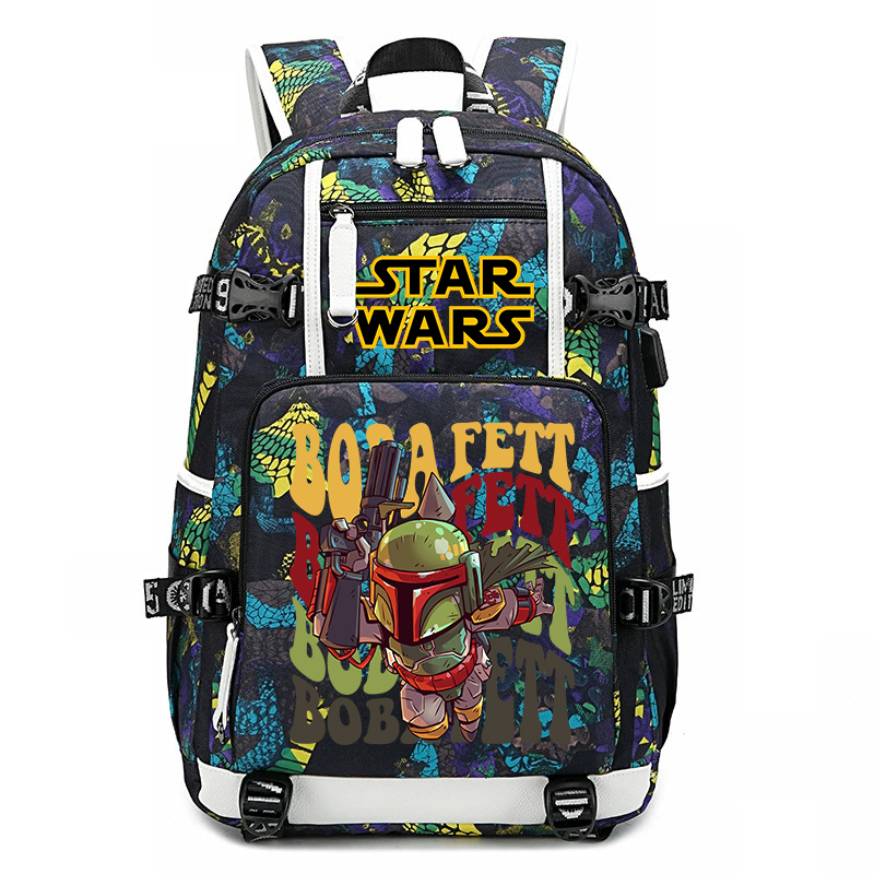Star Wars Boba Fett Print Stud – School Backpack Teen Bewertung und Preis