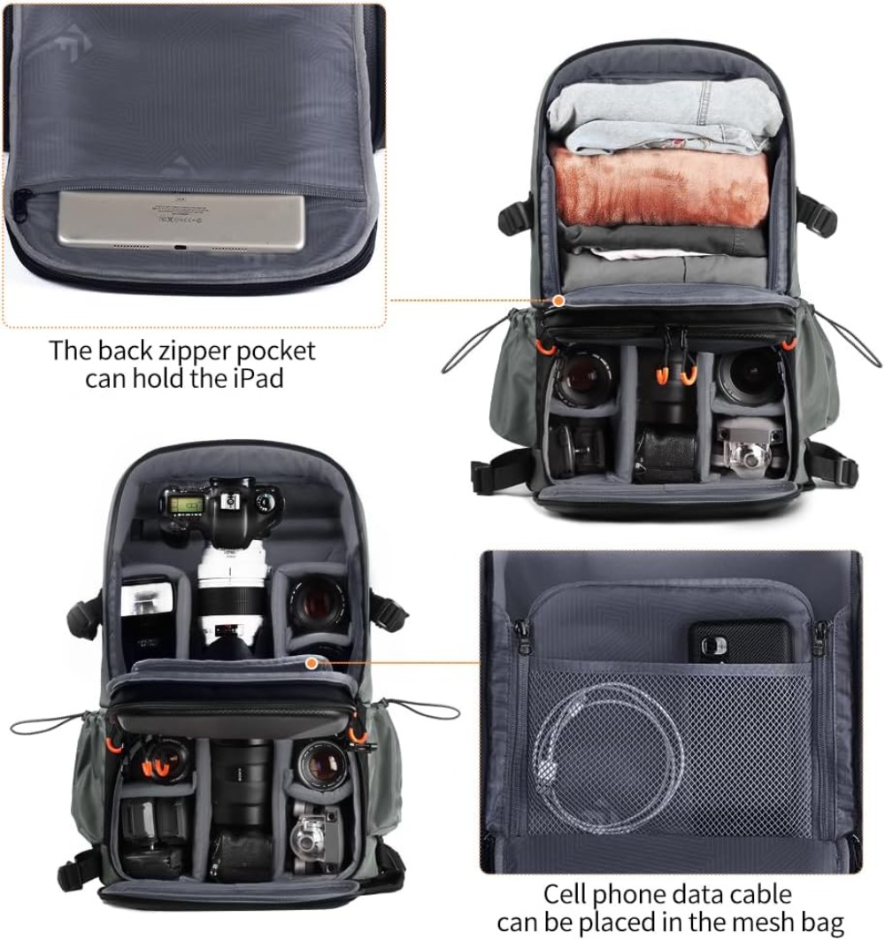EVA Waterproof 2-in-1 Camera B – Laptop Backpack 15.6 Bewertung und Preis